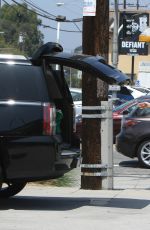 GWEN STEFANI Out and About in Studio City 06/04/2017