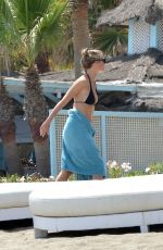 GWYNETH PALTROW in Bikini at a Beach in Marbella 06/24/2017