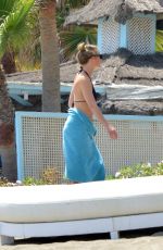 GWYNETH PALTROW in Bikini at a Beach in Marbella 06/24/2017