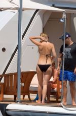 GWYNETH PALTROW in Bikini at a Yacht in St. Tropez 06/19/2017