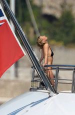 GWYNETH PALTROW in Bikini at a Yacht in St. Tropez 06/19/2017