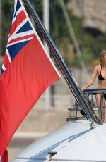 GWYNETH PALTROW in Bikini at a Yacht in St. Tropez 06/19/2017