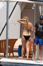 GWYNETH PALTROW in Bikini at a Yacht in St. Tropez 06/19/2017