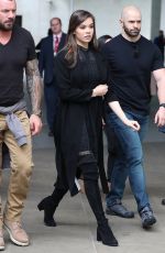 HAILEE STEINFELD Arrives at BBC Radio 1 in London 06/12/2017