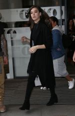 HAILEE STEINFELD Leaves BBC Radio Studios in London 06/12/2017