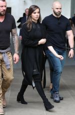 HAILEE STEINFELD Leaves BBC Radio Studios in London 06/12/2017