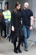 HAILEE STEINFELD Leaves BBC Radio Studios in London 06/12/2017