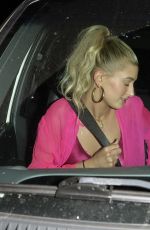 HAILEY BALDWIN and Cameron Dallas Night Out in West Hollywood 06/07/2017