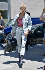 HAILEY BALDWIN at Gemma Restaurant Bowery Hotel in New York 06/20/2017