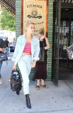 HAILEY BALDWIN at Gemma Restaurant Bowery Hotel in New York 06/20/2017