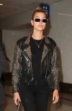 HAILEY BALDWIN at LAX Airport in Los Angeles 06/07/2017