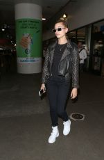 HAILEY BALDWIN at LAX Airport in Los Angeles 06/07/2017