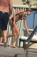 HAILEY BALDWIN in Bikini at a Pool in Beverly Hills 06/02/2017