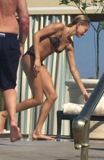 HAILEY BALDWIN in Bikini at a Pool in Beverly Hills 06/02/2017