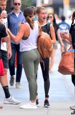 HAILEY BALDWIN Leaves a Gym in New York 06/14/2017