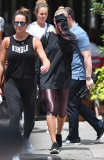 HAILEY BALDWIN Leaves a Gym in New York 06/19/2017