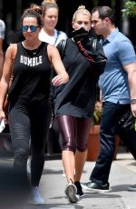 HAILEY BALDWIN Leaves a Gym in New York 06/19/2017