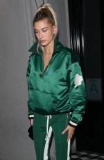 HAILEY BALDWIN Leaves Craig