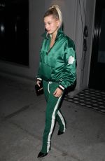 HAILEY BALDWIN Leaves Craig