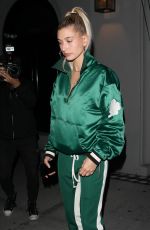 HAILEY BALDWIN Leaves Craig