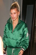 HAILEY BALDWIN Leaves Craig