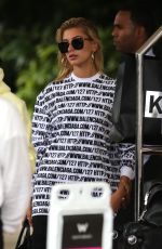HAILEY BALDWIN Leaves Her Hotel in Miami 06/12/2017
