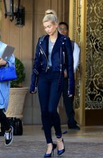 HAILEY BALDWIN Leaves Montage Hotel in Beverly Hills 06/01/2017
