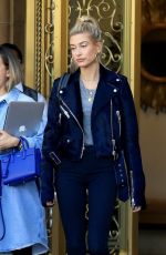 HAILEY BALDWIN Leaves Montage Hotel in Beverly Hills 06/01/2017