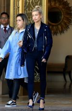 HAILEY BALDWIN Leaves Montage Hotel in Beverly Hills 06/01/2017