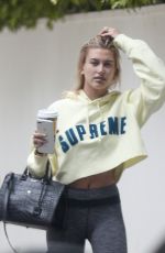 HAILEY BALDWIN Out and About in West Hollywood 06/08/2017