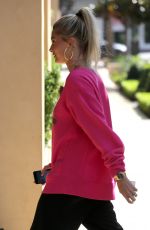 HAILEY BALDWIN Out for Lunch at Bouchon in Beverly Hills 06/01/2017