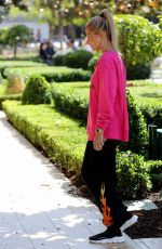 HAILEY BALDWIN Out for Lunch at Bouchon in Beverly Hills 06/01/2017