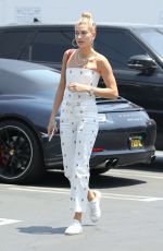 HAILEY BALDWIN Out for Lunch in Los Angeles 06/22/2017
