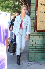 HAILEY BALDWIN Out for Lunch in New York 06/20/2017