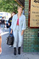 HAILEY BALDWIN Out for Lunch in New York 06/20/2017