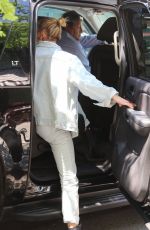 HAILEY BALDWIN Out for Lunch in New York 06/20/2017