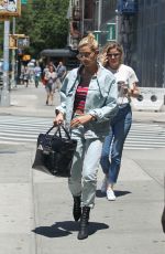 HAILEY BALDWIN Out for Lunch in New York 06/20/2017