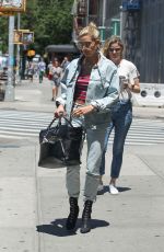 HAILEY BALDWIN Out for Lunch in New York 06/20/2017