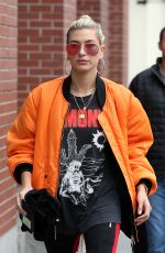 HAILEY BALDWIN Out in New York 06/04/2017