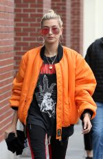 HAILEY BALDWIN Out in New York 06/04/2017
