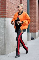 HAILEY BALDWIN Out in New York 06/04/2017