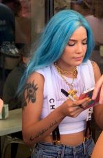 HALSEY  at Target in Los Angeles 06/02/2017