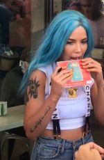 HALSEY  at Target in Los Angeles 06/02/2017