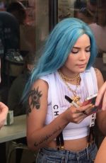 HALSEY  at Target in Los Angeles 06/02/2017