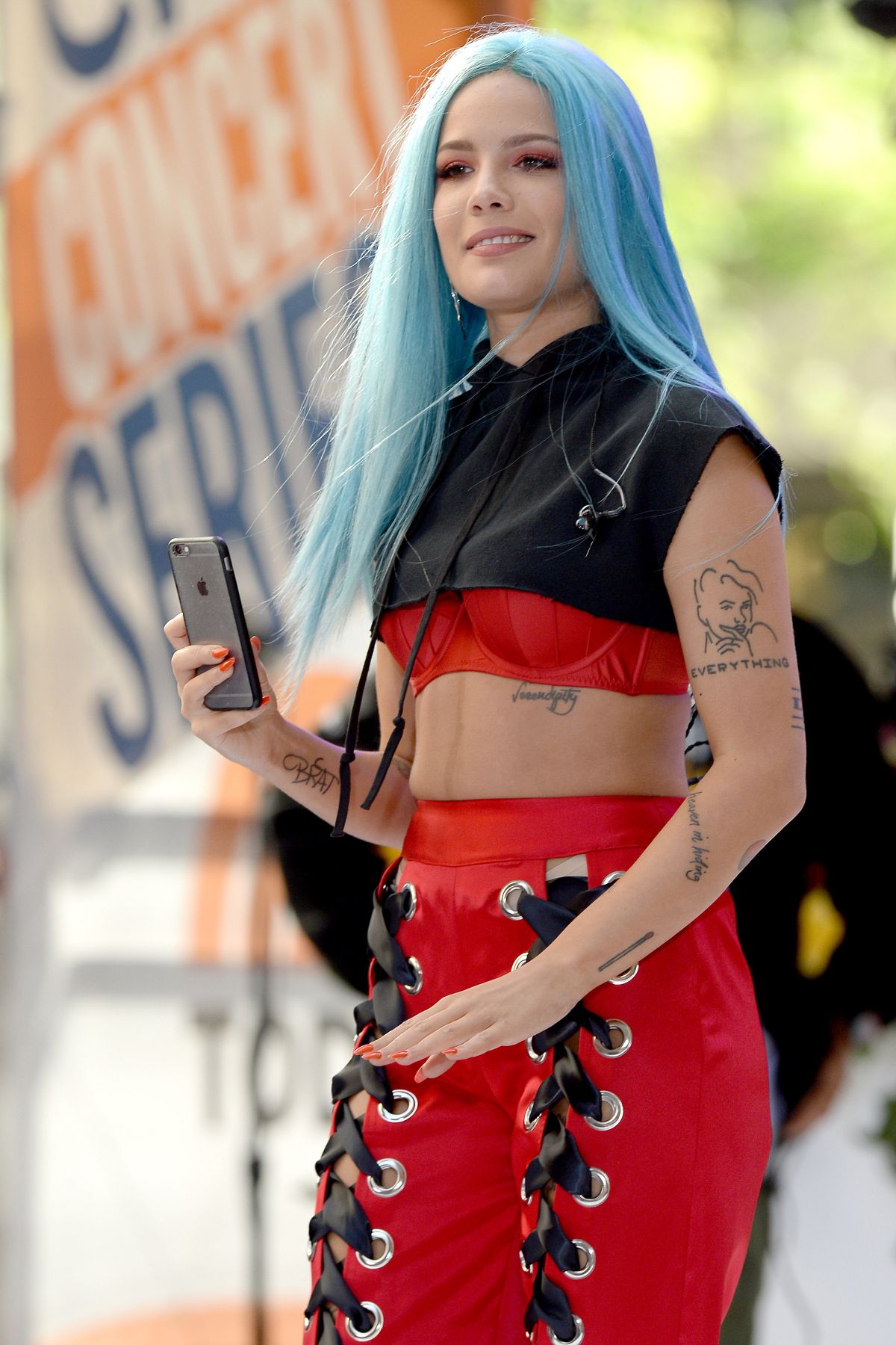 Halsey Performs At Today Show In New York 06 09 2017