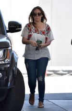 HAYLIE DUFF Out in Beverly Hills 06/17/2017