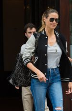 HEIDI KLUM Leaves Her Hotel in New York 06/19/2017