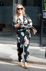 HEIDI RANGE Leaves AOL Studio in London 06/07/2017