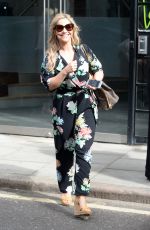 HEIDI RANGE Leaves AOL Studio in London 06/07/2017
