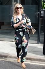 HEIDI RANGE Leaves AOL Studio in London 06/07/2017